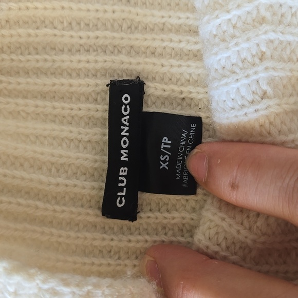 Club Monaco Knit Wool Blend Sweater - Picture 7 of 8